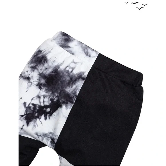 Baby Boy Outfit  Tie Dye Sweatshirt Mini Boss Long Sleeves Sweatshirt Set 12m - Picture 10 of 10